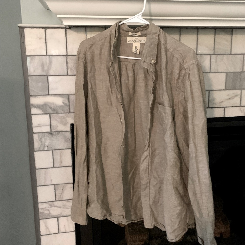 Men’s button up shirt